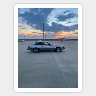 Celica Supra Sun Set - Design Sticker